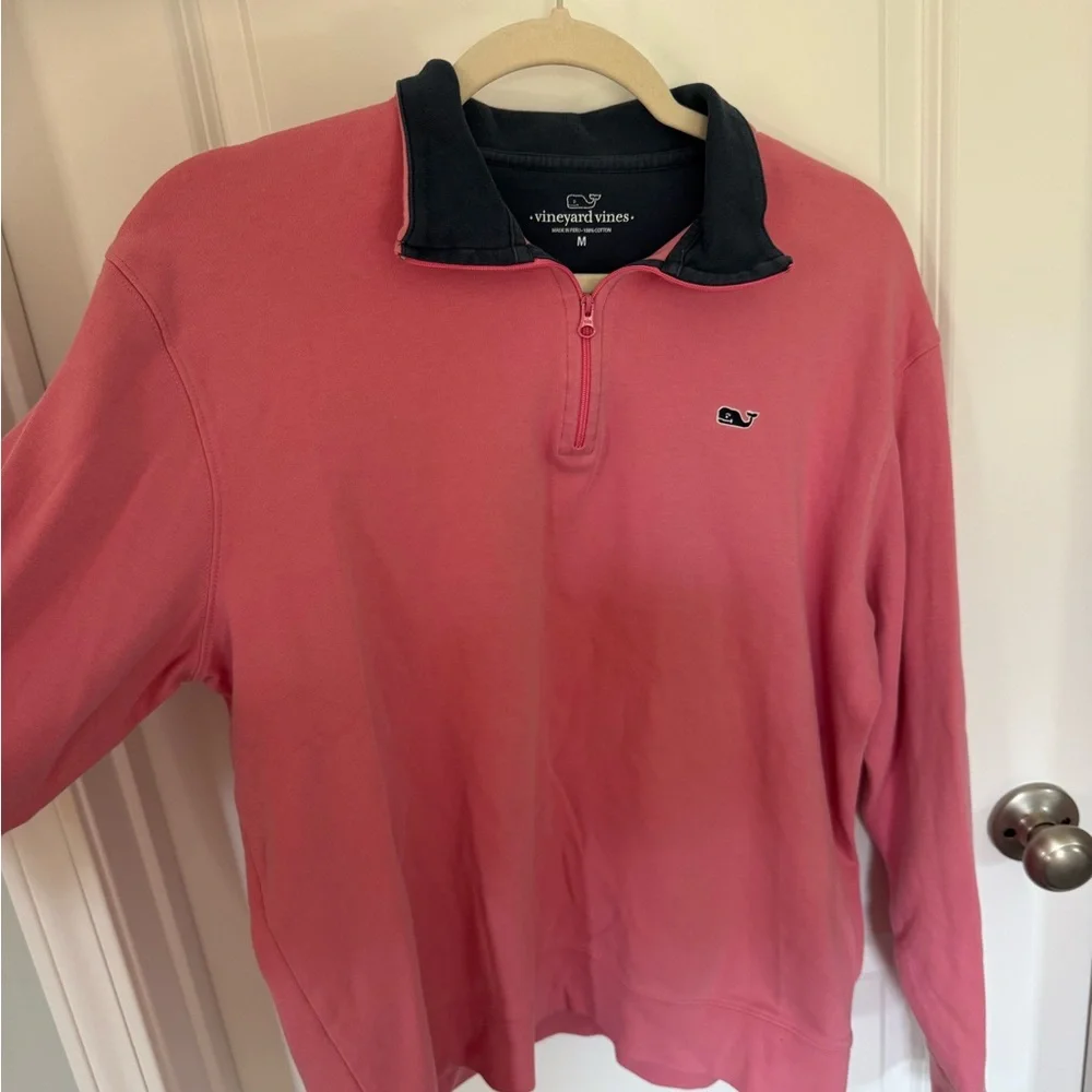 Vineyard Vines Men's 1/4 Zip Pullover size Medium - Picture 5 of 12